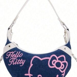 Hello Kitty Blue and Pink Shoulder Bag